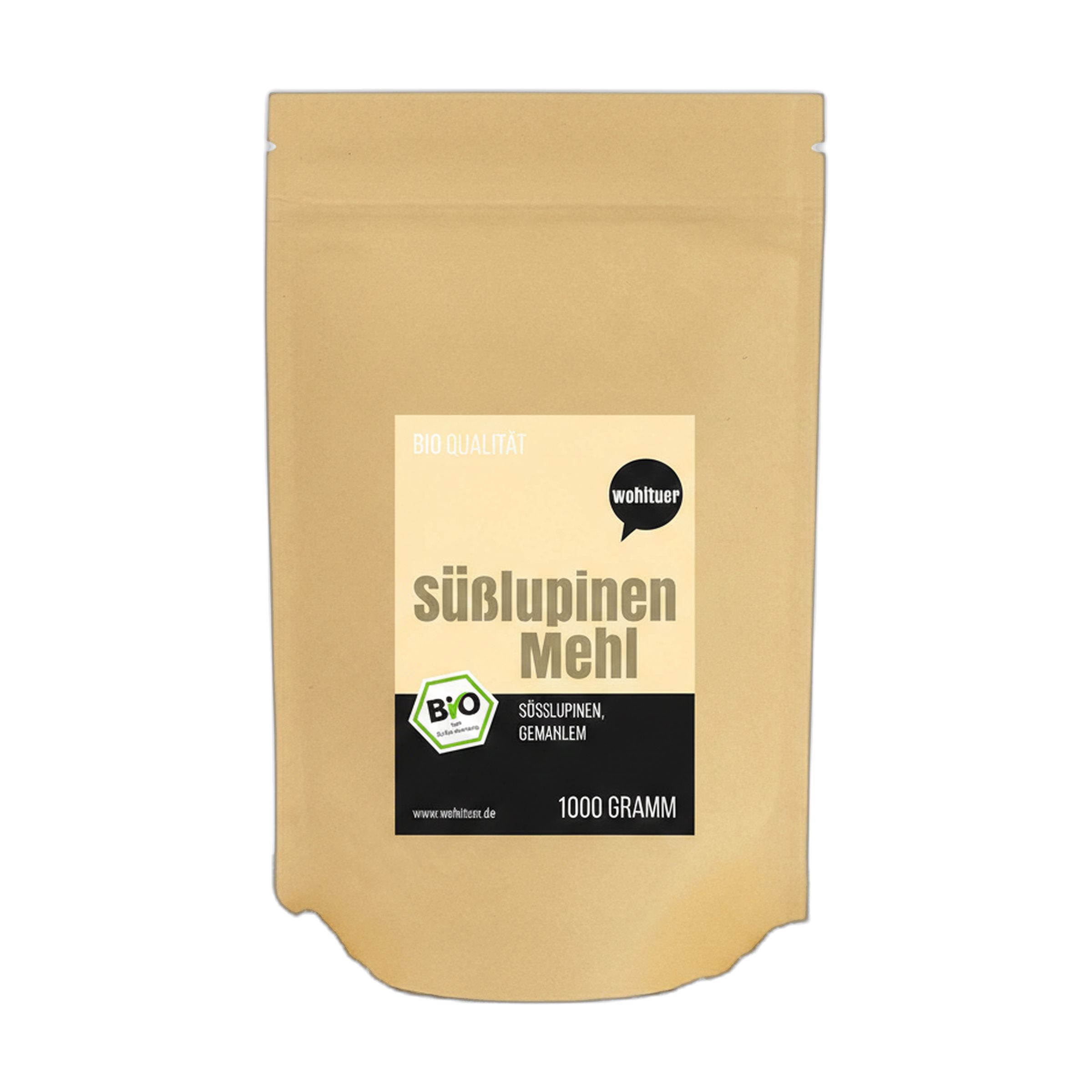 Wohltuer Bio Süßlupinenmehl 1000 g