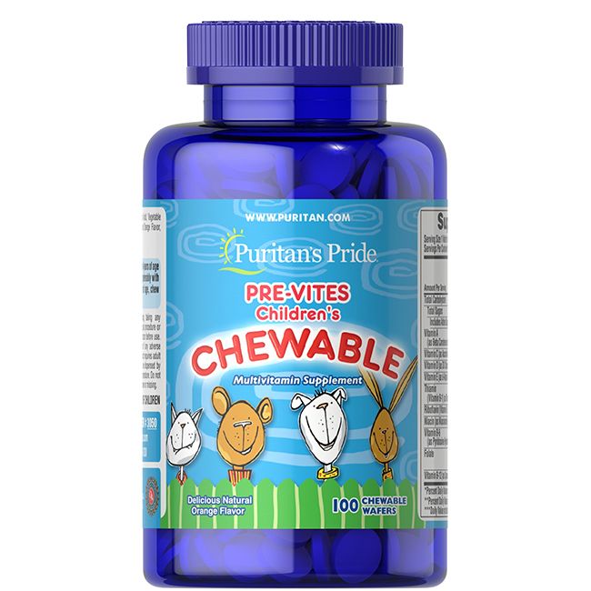 Puritan's Pride Pre-Vites Multivitamin für Kinder 100 g