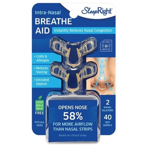 SleepRight Intra-Nasal Breathe Aid