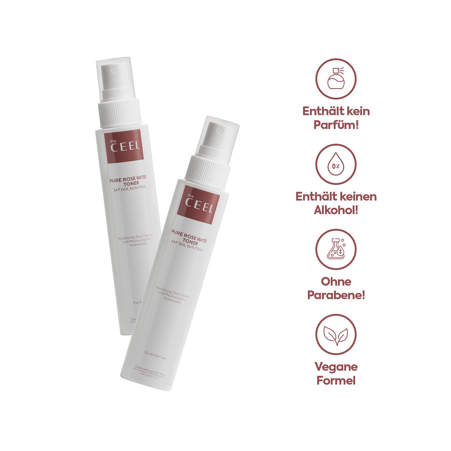 The Ceel | Pure Rose Water Toner