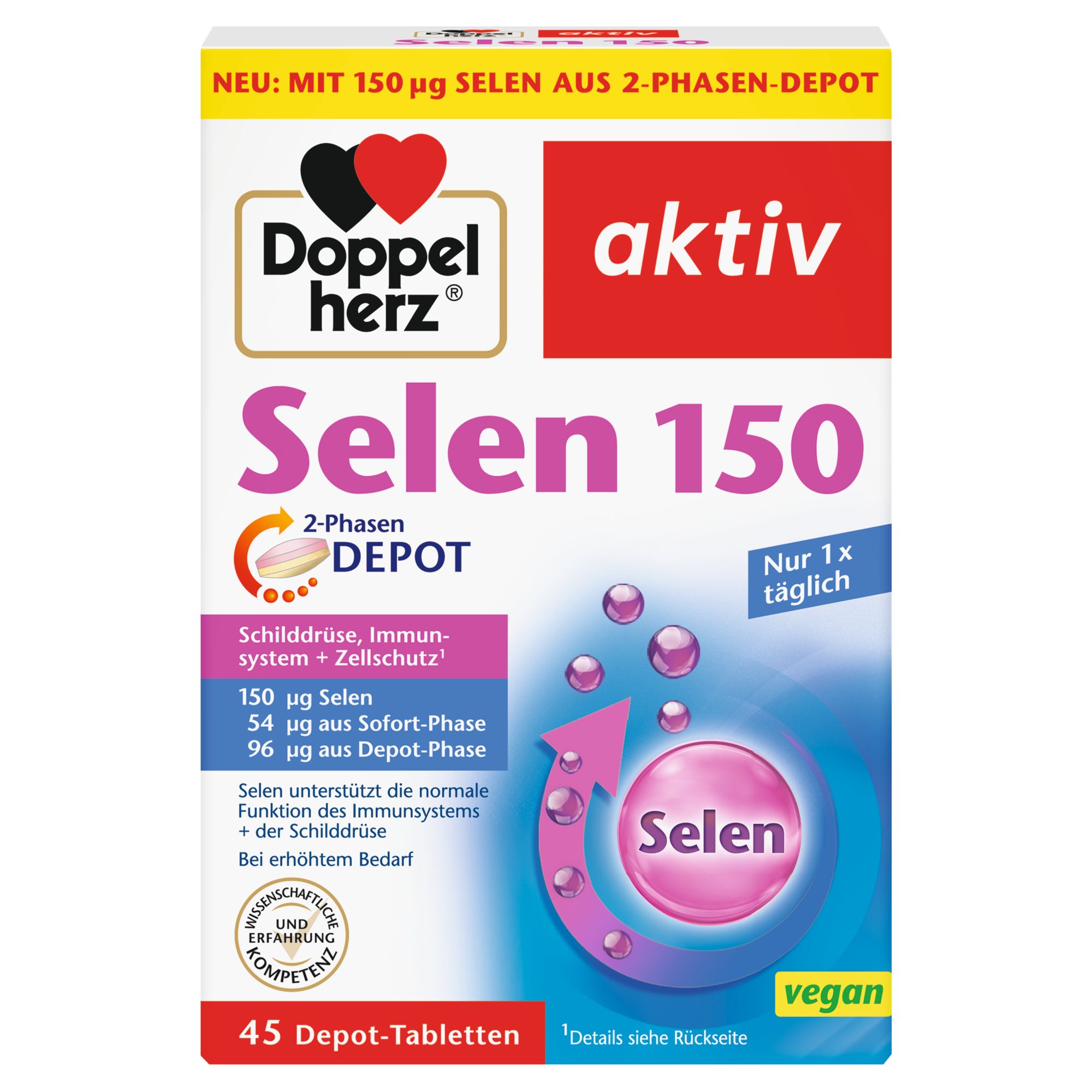 Selen 150 2-Phasen Depot 45 St Tabletten