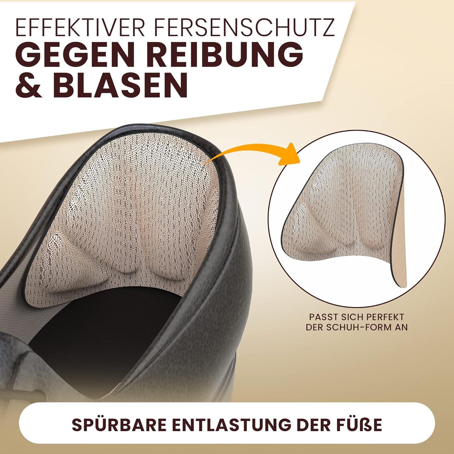 FERSENFREUND© Fersenpolster Schuheinlagen