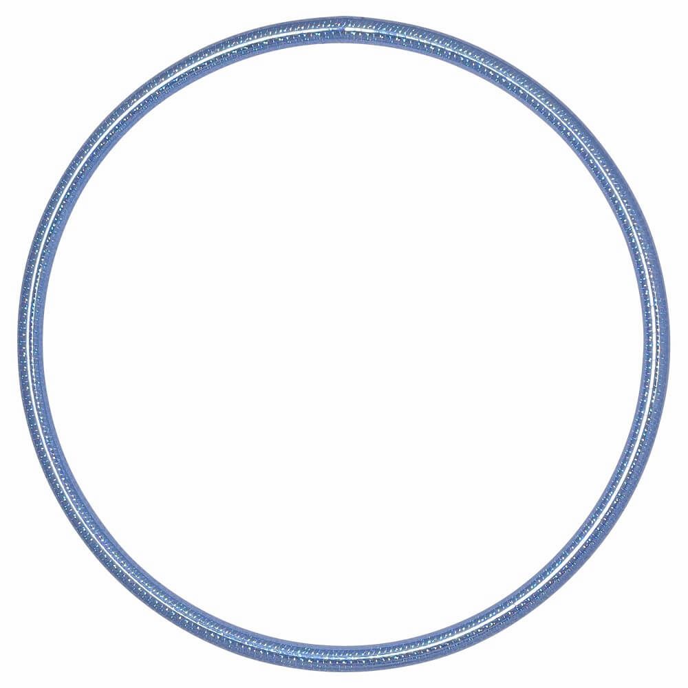 Hoopomania Hologramm Kinder-Hula-Hoop | Ø 60 cm Türkis 1 St