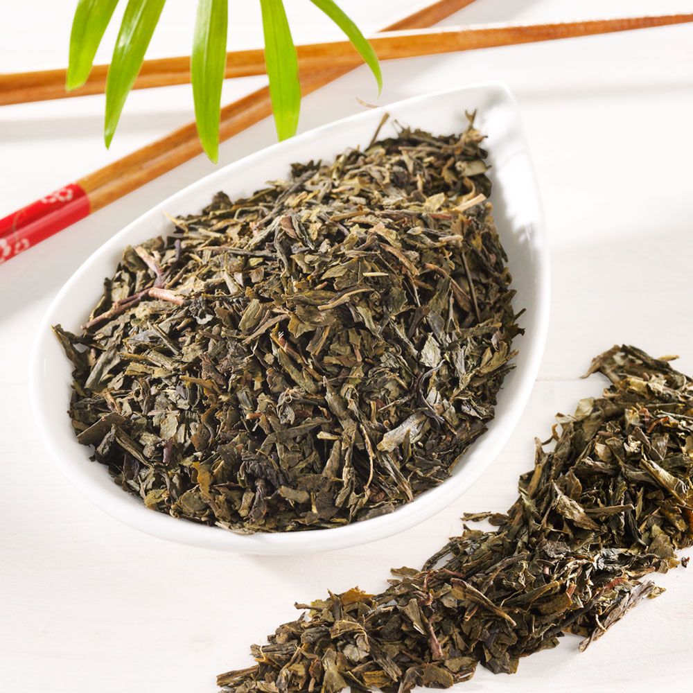 Rauf Tee Grüner China Sencha Blatt Bio 0,1 kg