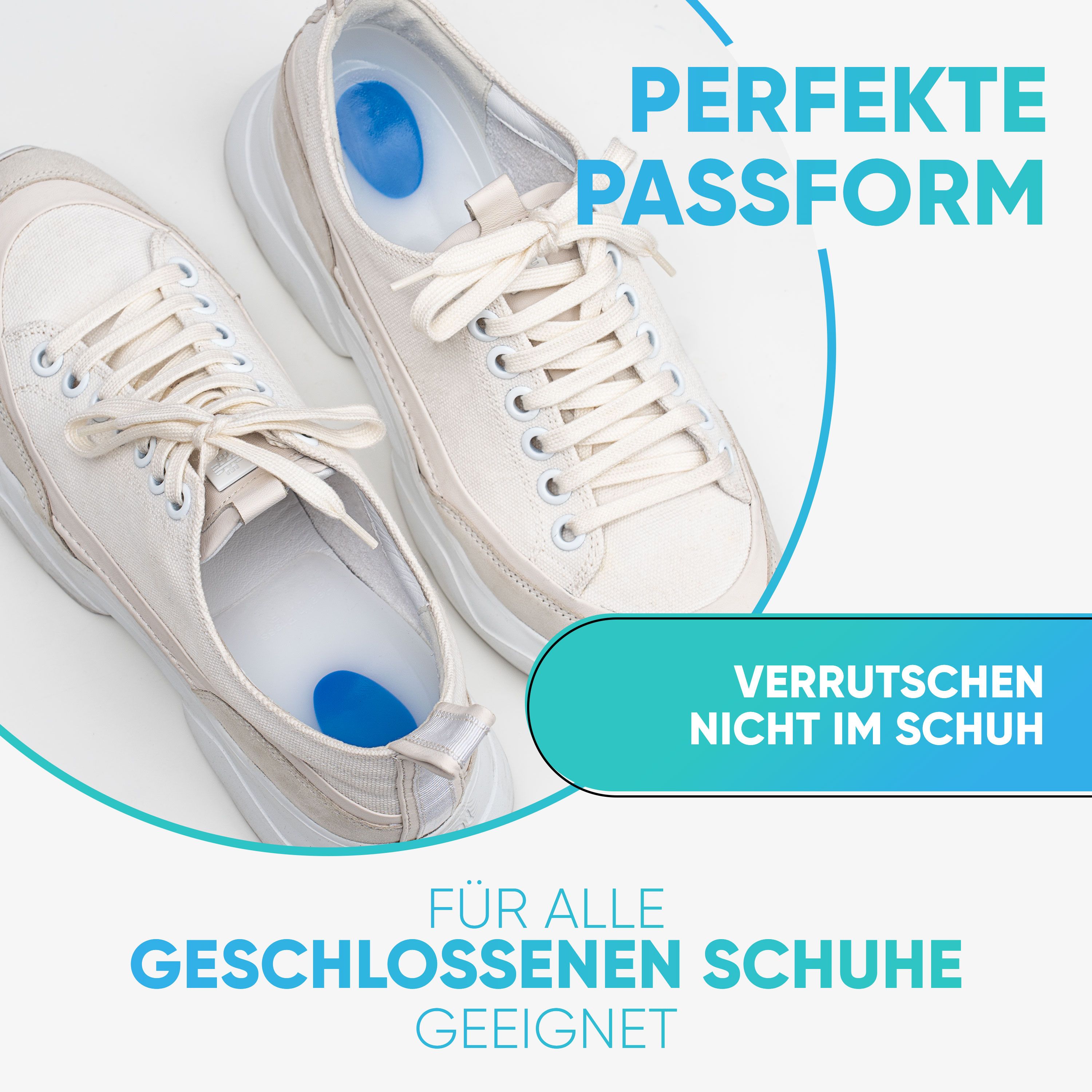 Health Press® Silikon Fersenpolster