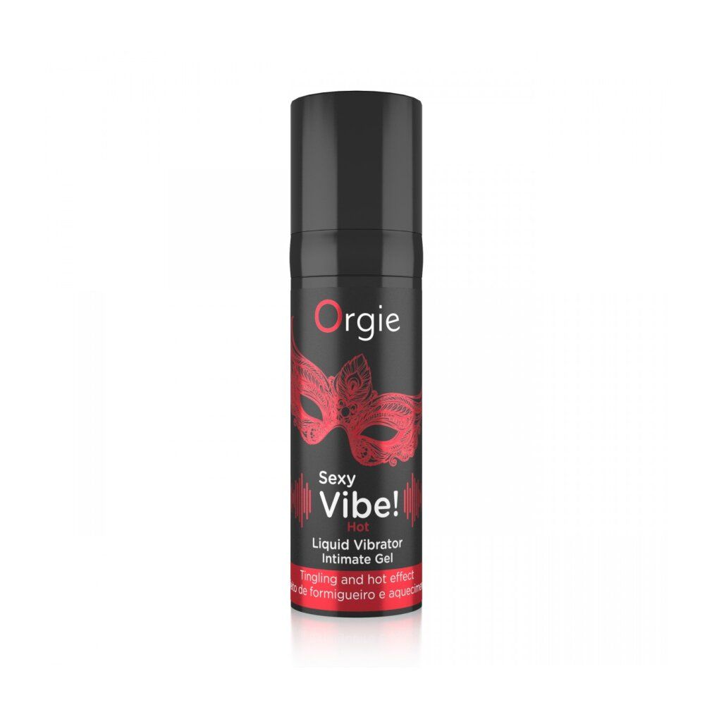 Stimulationsgel „Sexy Vibe!“ mit Wämeeffekt | Mit leckerem Aroma | Orgie