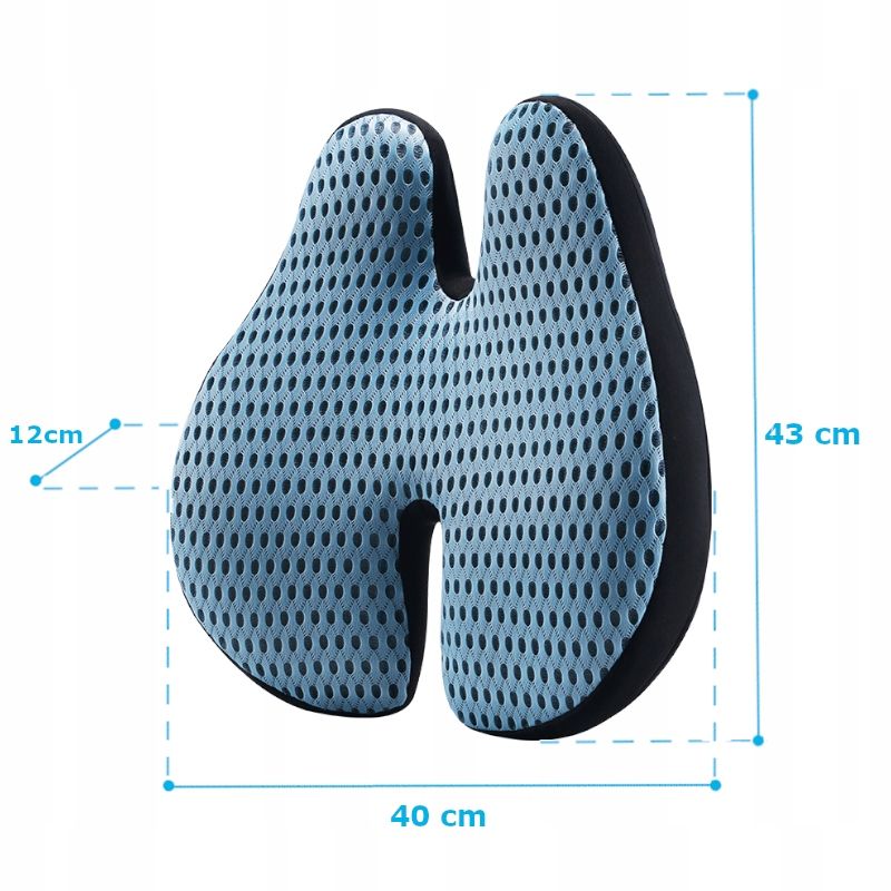 Medi Sleep Orthopädisches Lendenkissen blau
