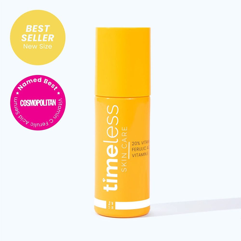 TIMELESS SKIN CARE 20% Vitamin C + E Ferulic Acid Brightening Face Serum