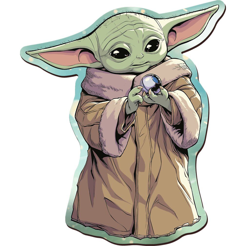 trefl Wood Craft Origin Puzzle Der Mandalorianer: Grogu 160 Teile