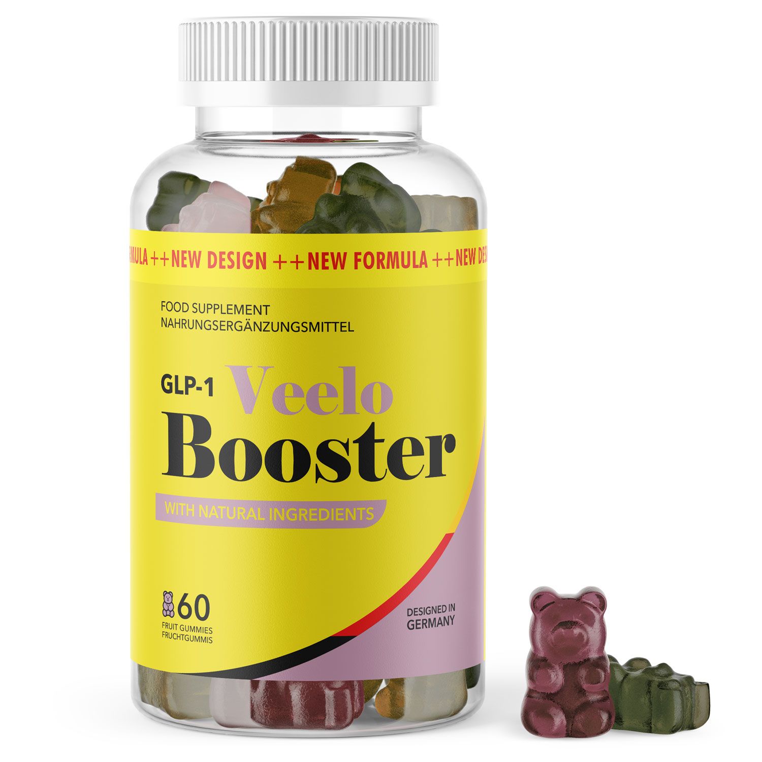 Glp-1 Veelo Booster Fruchtgummis 60 St Fruchtgummi
