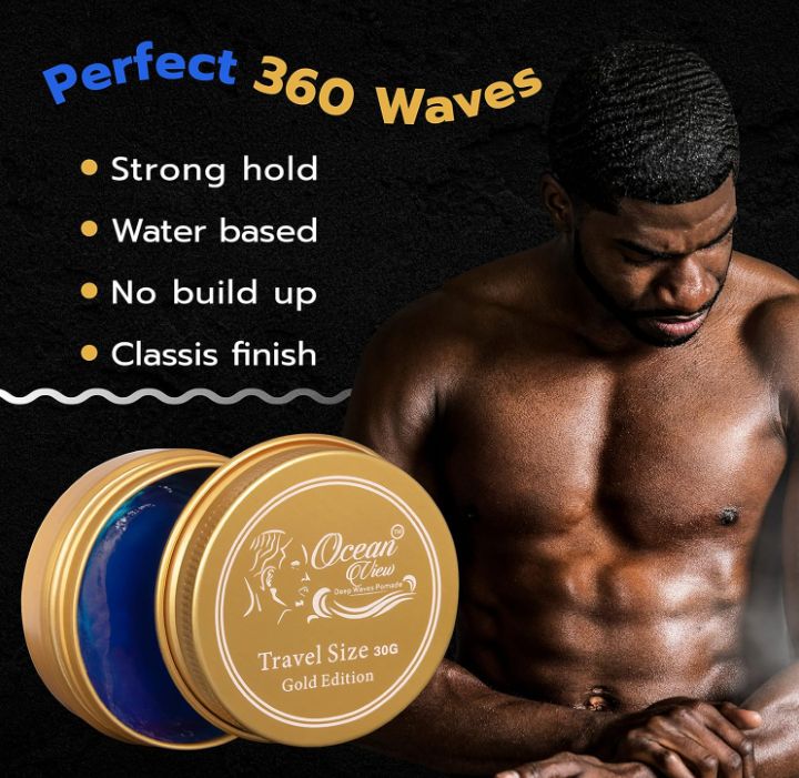 Ocean View Deep Waves - Pomade Gold Edition