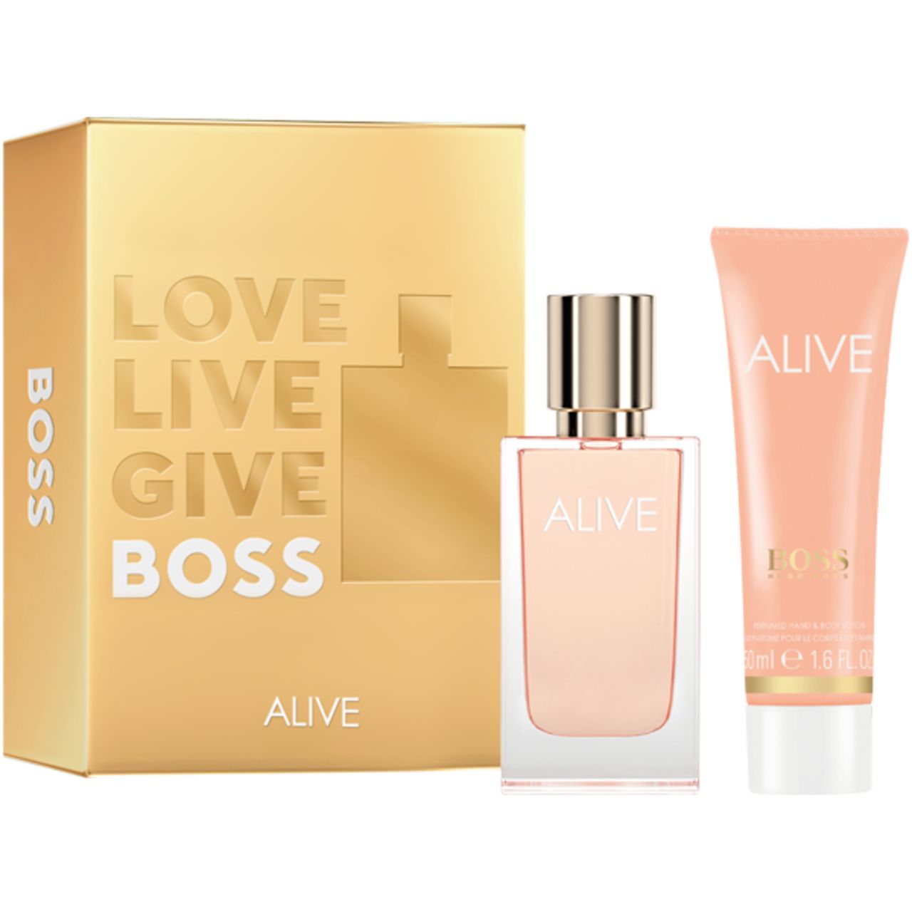 Boss - Hugo Boss, Alive Set E.d.P. Nat. Spray 30 ml + Body Lotion 50 ml