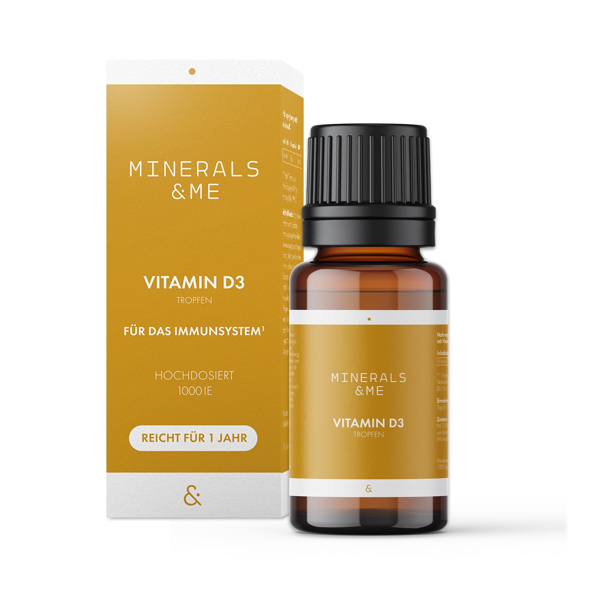 Minerals & ME® Vitamin D3 Tropfen 50 ml