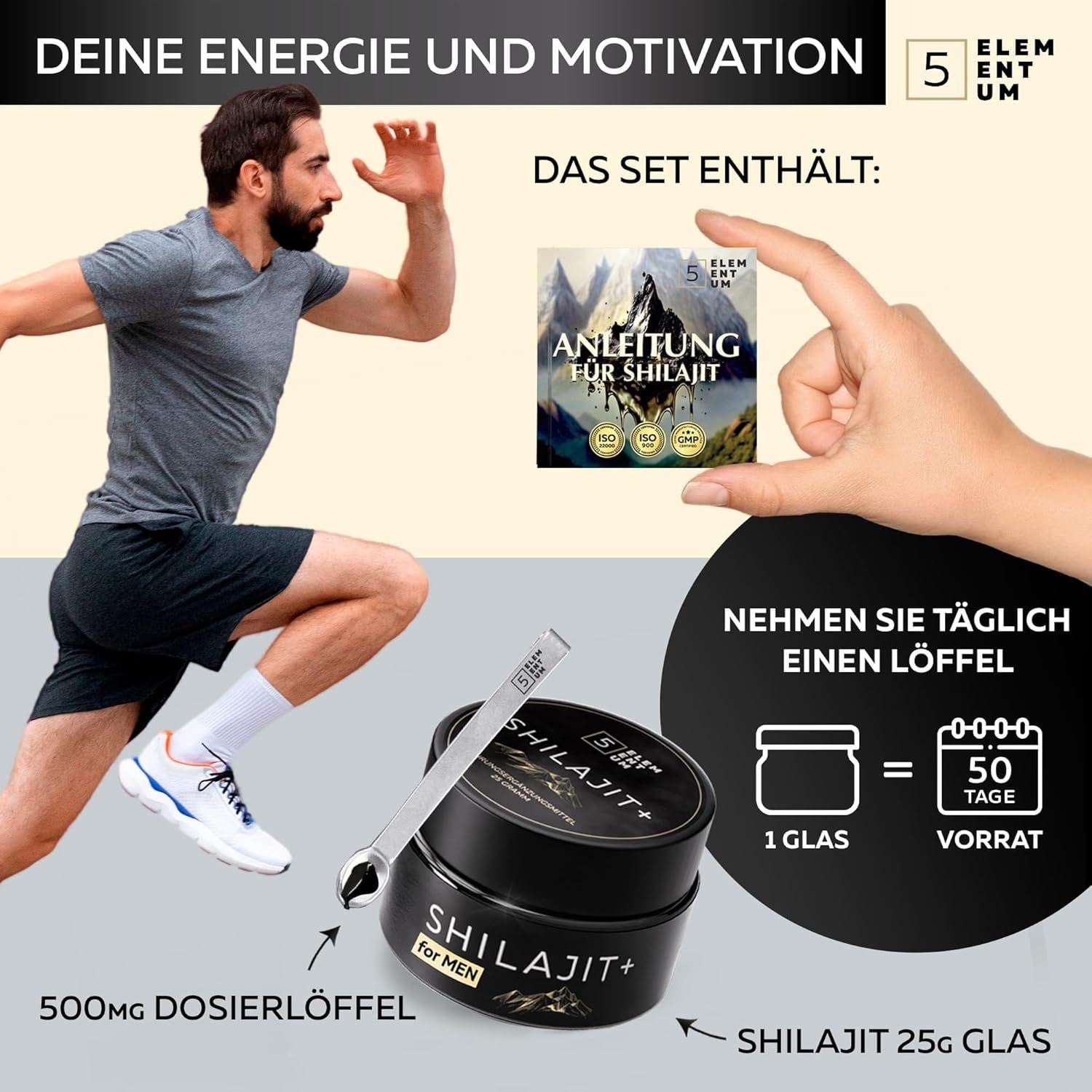 5Elementum Shilajit Harz