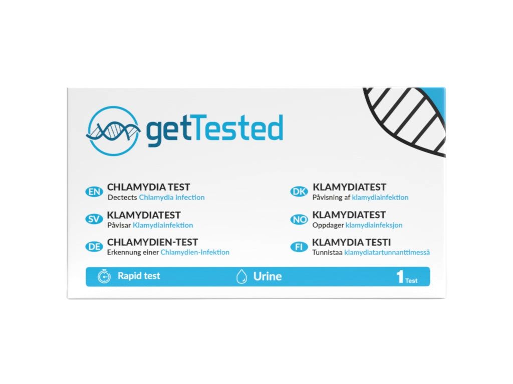 GetTested Chlamydien-Test | Diskreter Urin-Selbsttest Ergebnis in 15 Minuten 1 St Test