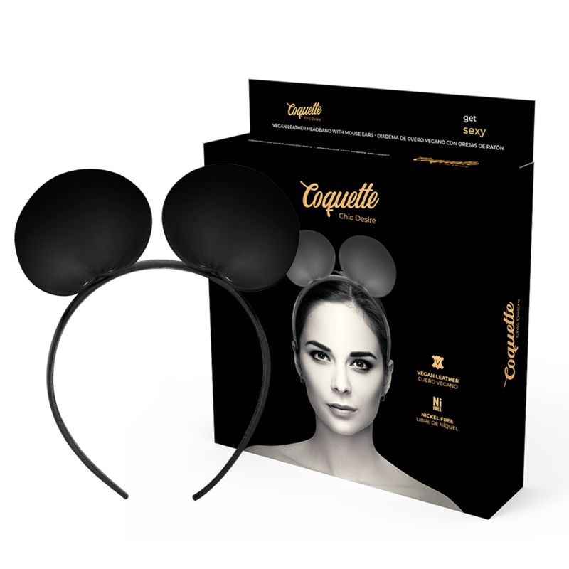 Coquette - Stirnband mit Mauseohren 1 St