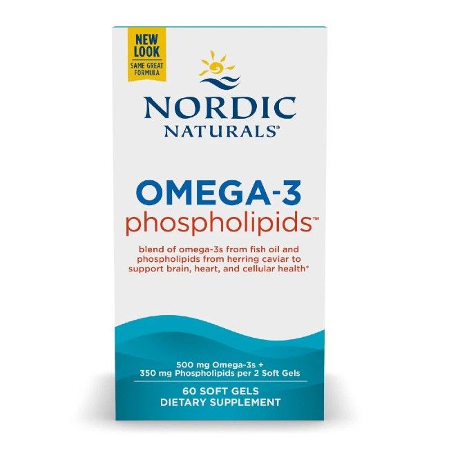 Nordic Naturals Omega-3 & Phospholipide 60 Pc