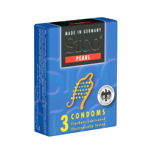 Sico *Pearl* genoppte Kondome für maximale Gefühlsintensität