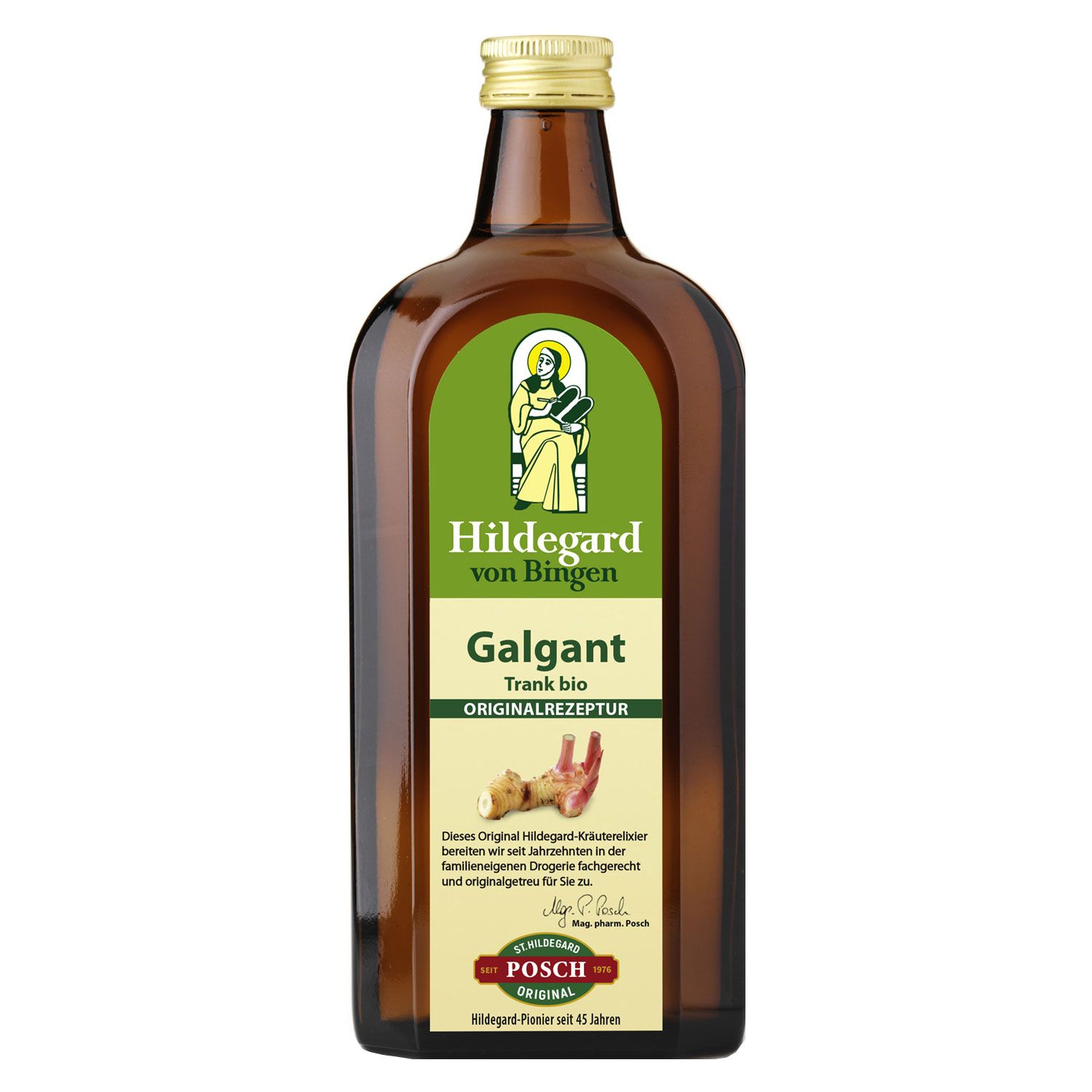 St. Hildegard Posch Bio Galgant Trank 500 ml Flüssigkeit