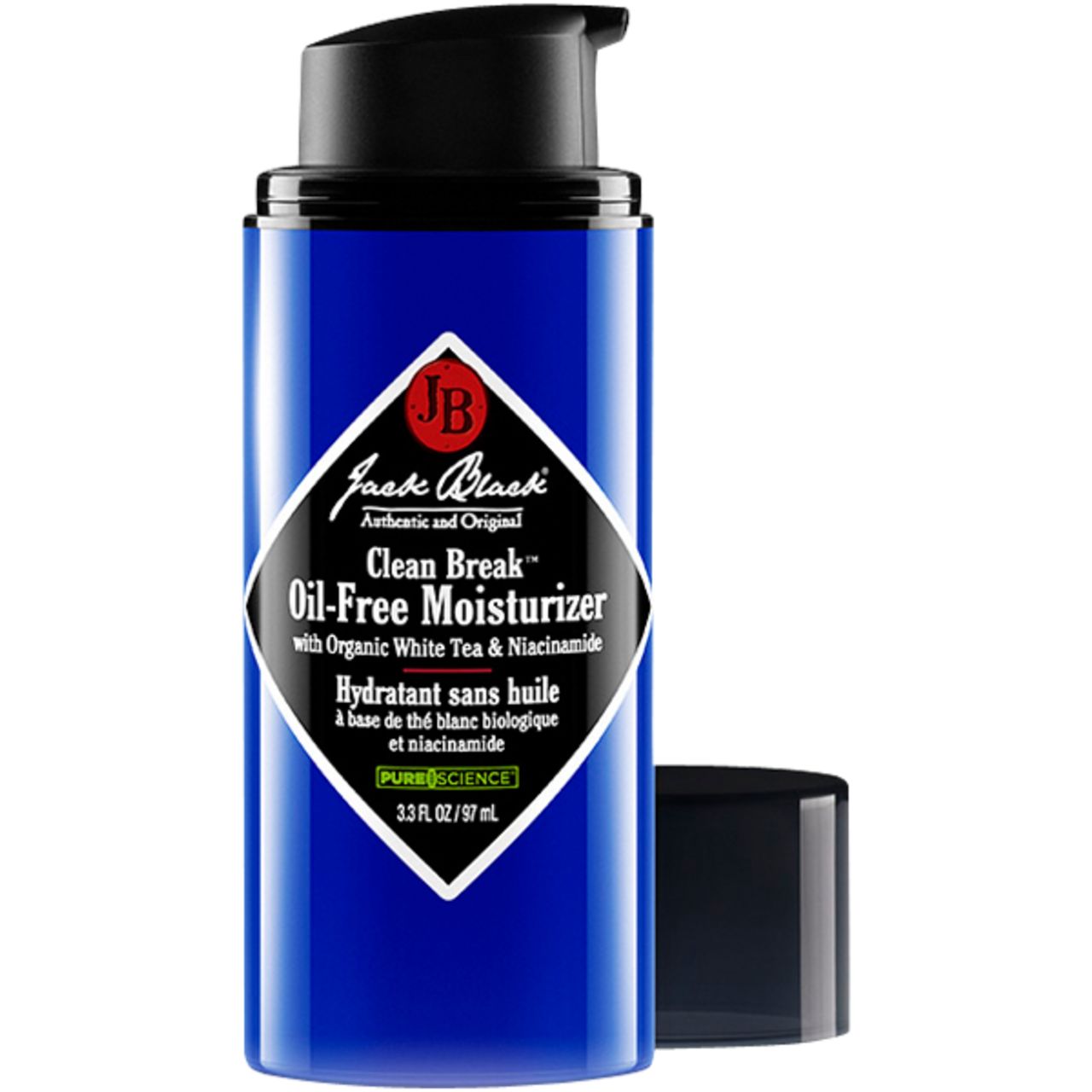 Jack Black, Clean Break Oil-Free Moisturizer 97 ml Nachtcreme