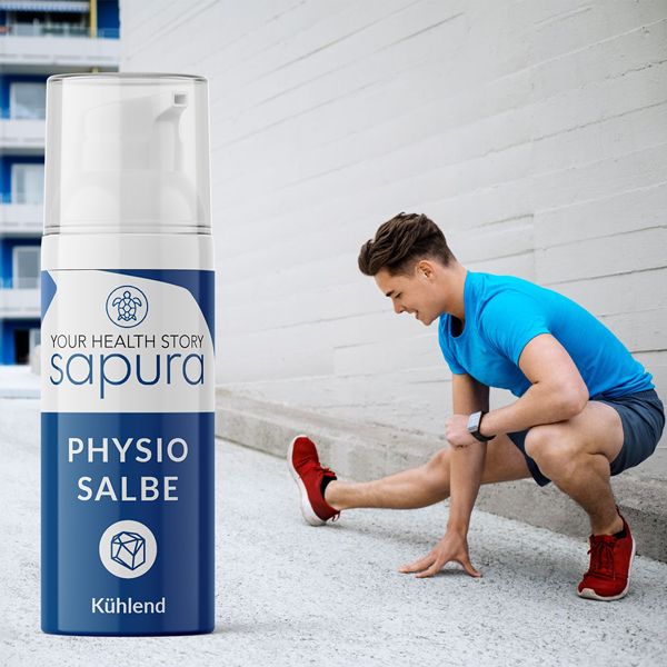 SAPURA® Physio Kühlgel/Sportsalbe mit Menthol & Aloe Vera