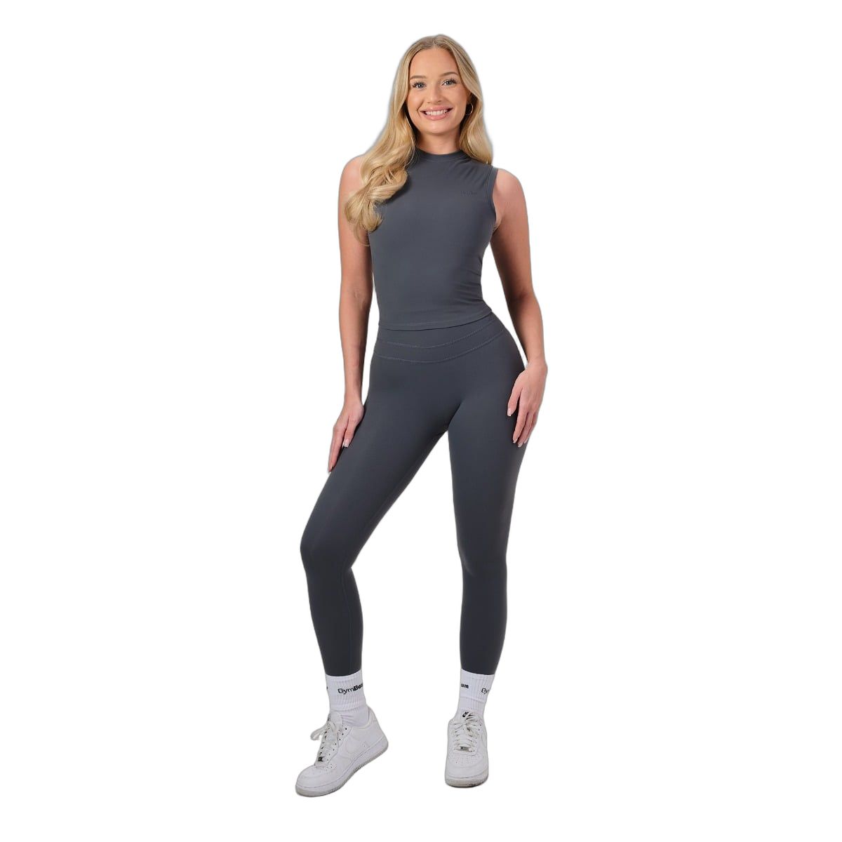 GymBeam Leggings Damen mit hoher Taille und ohne Frontnaht, Iron