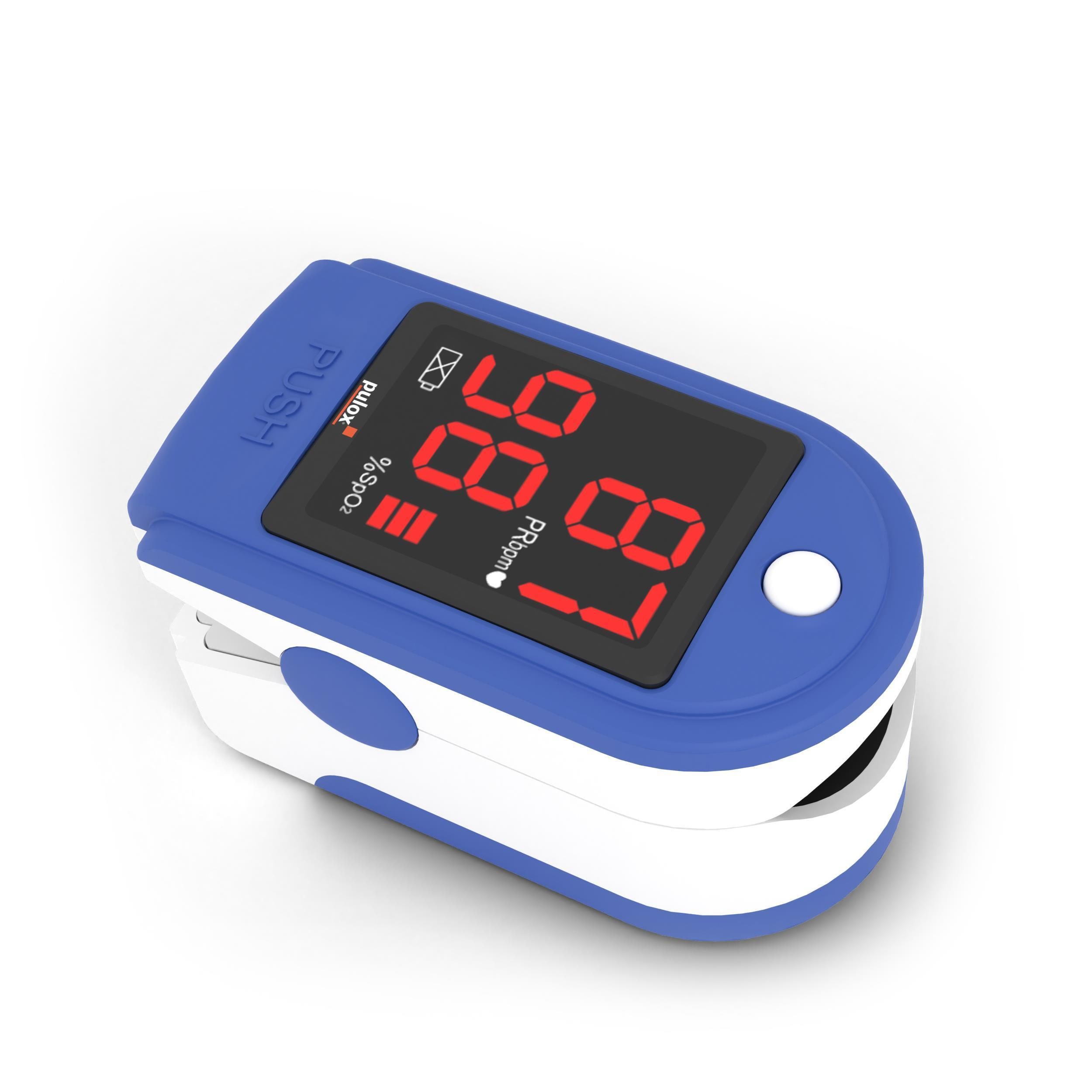 Pulox PO-100 Solo - Finger-Pulsoximeter - Blau