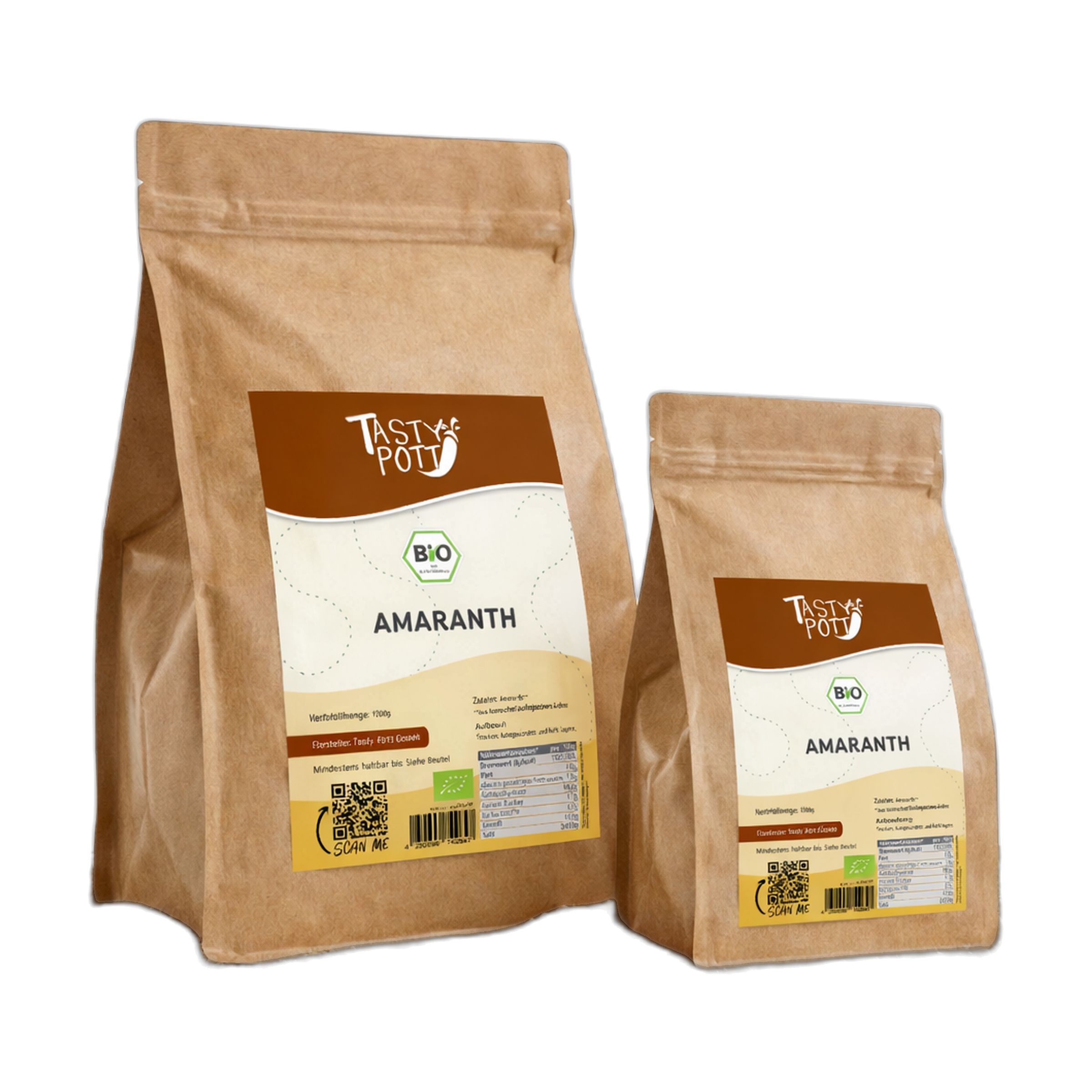 Tasty-Pott Tasty Pott Bio Amaranth Vollkorn 1000 g