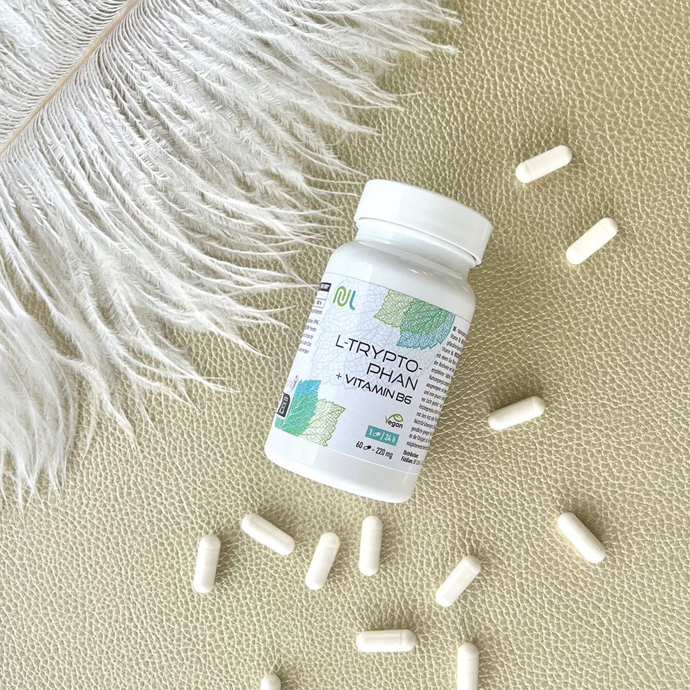 NutriLife L-Tryptophan - Schlaf - Gelassenheit - vegan