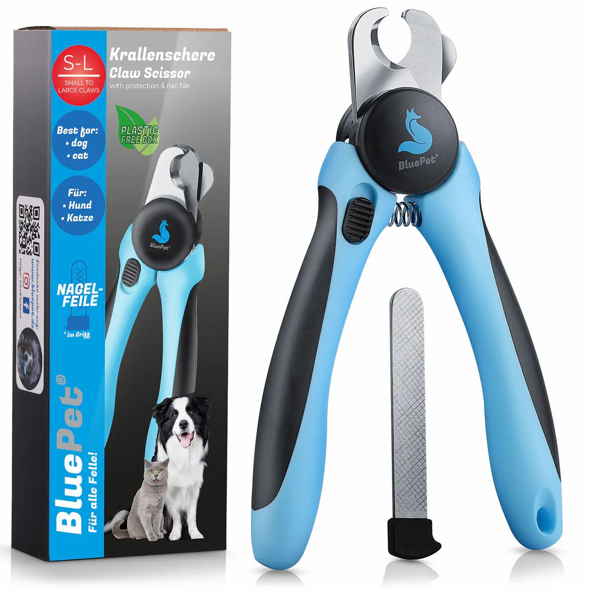 Krallenschere mit Schutz 1 St