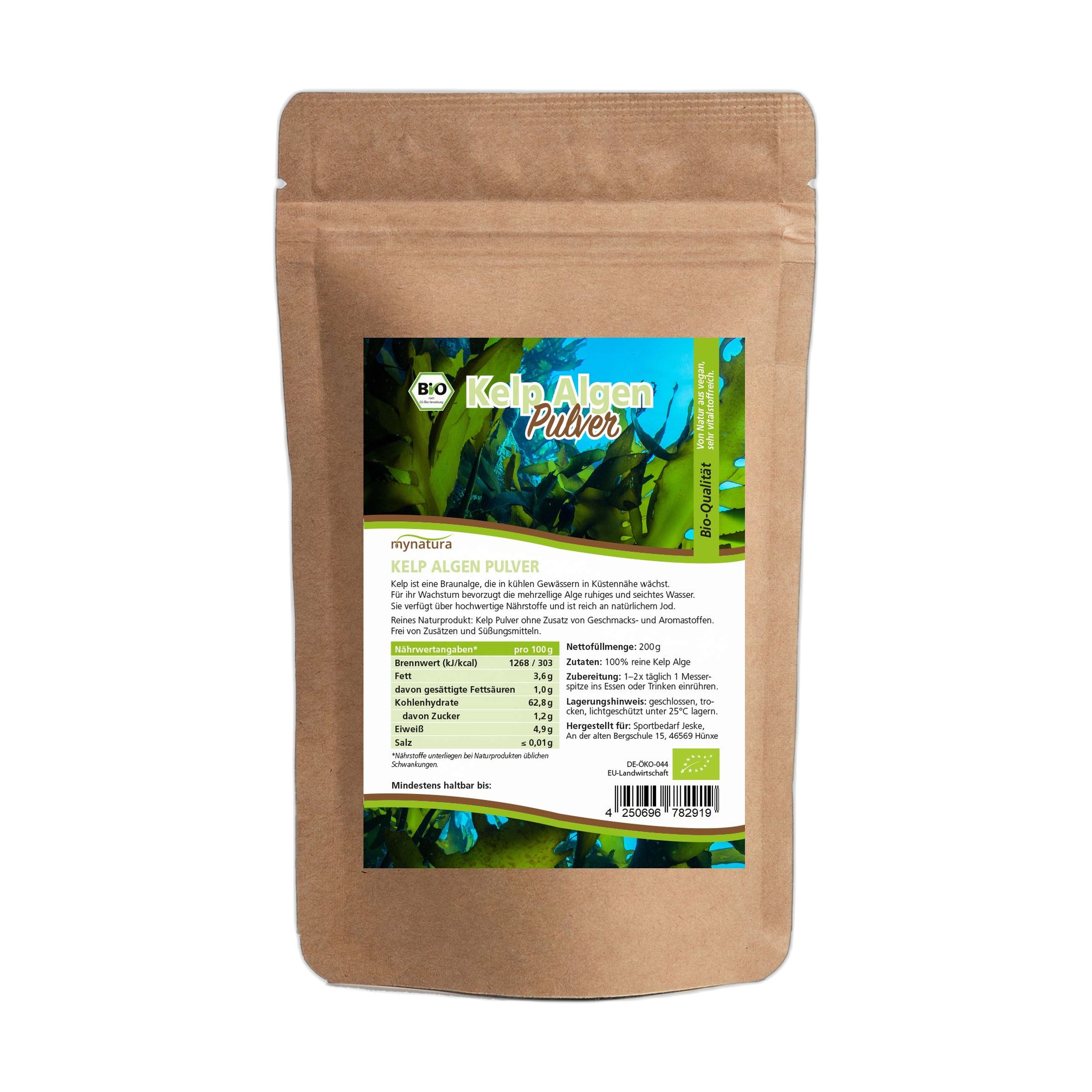 Mynatura Bio Kelp Pulver 200 g