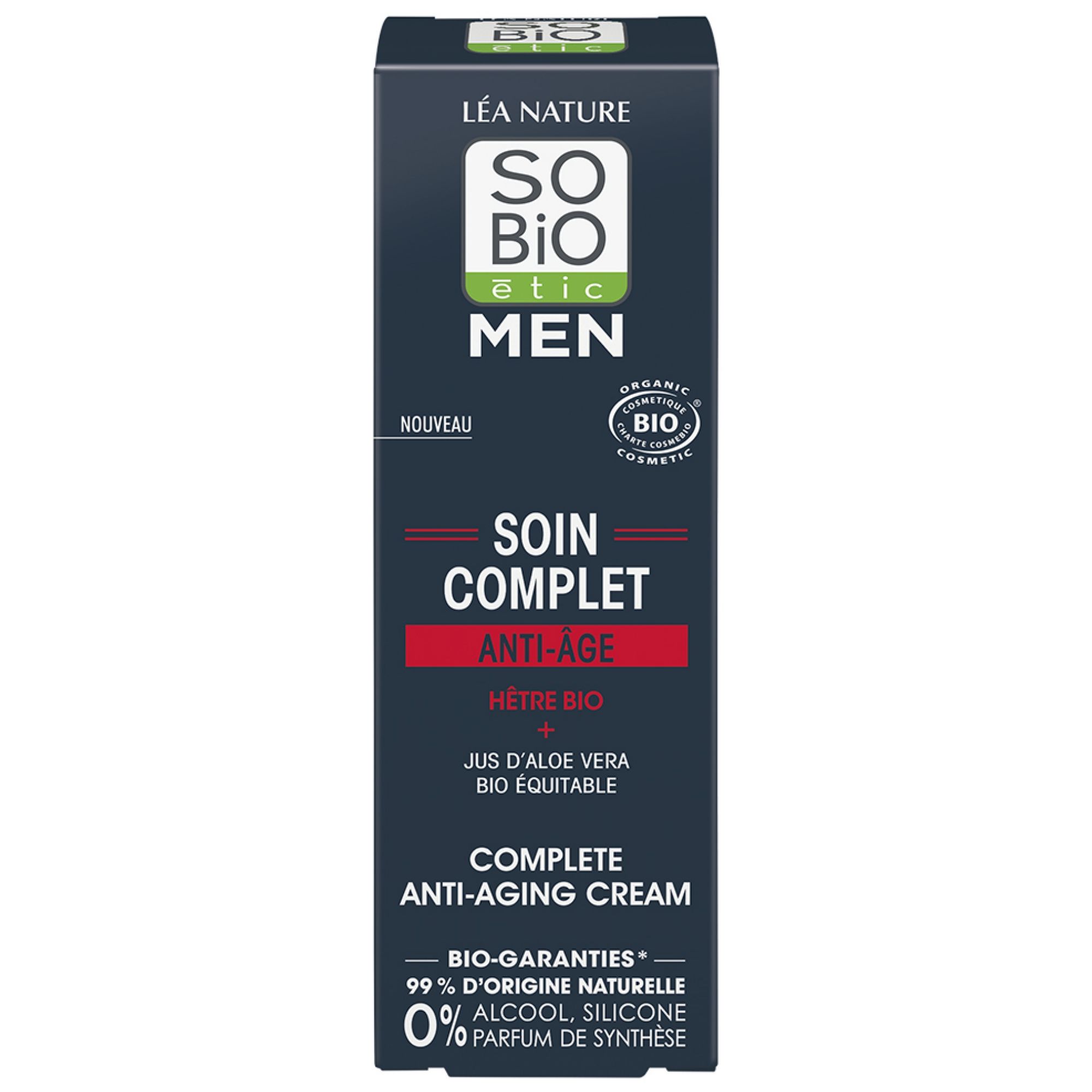 Léa Nature SO BIO étic Men Komplettpflege Anti-Aging Bio 14,6x5,1x3,8 cm