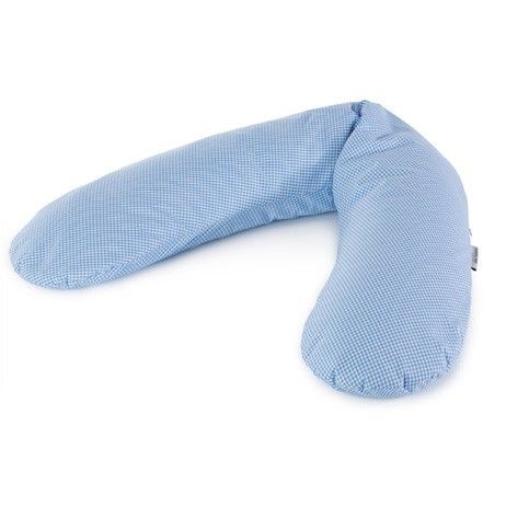 Theraline Das Original 190 cm Stillkissen Vichy Karo Blau