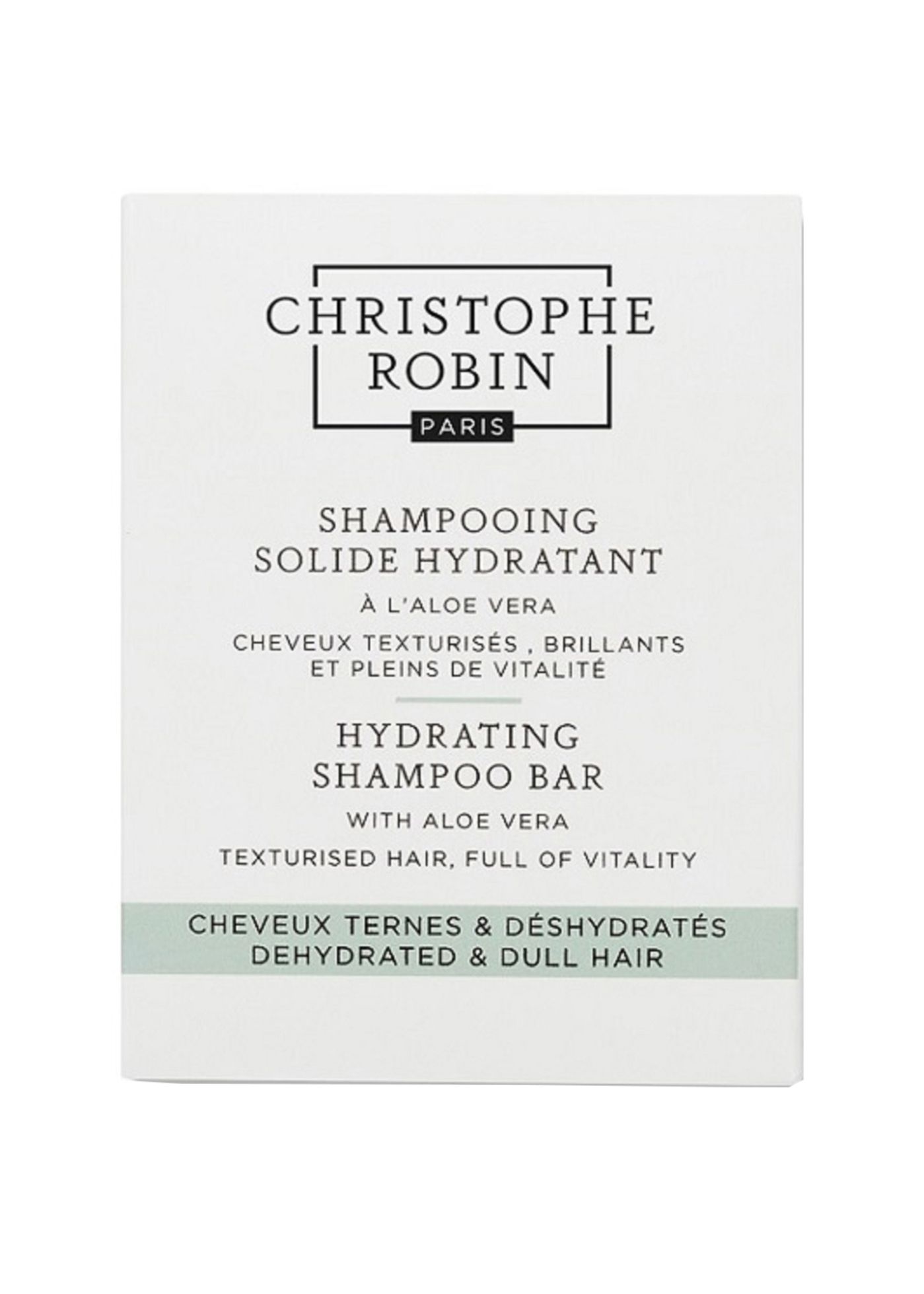 Christophe Robin Hydrating Shampoo Bar With Aloe Vera
