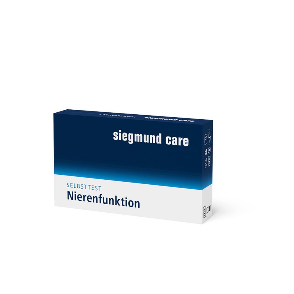 siegmund care Nierenfunktion Selbsttest