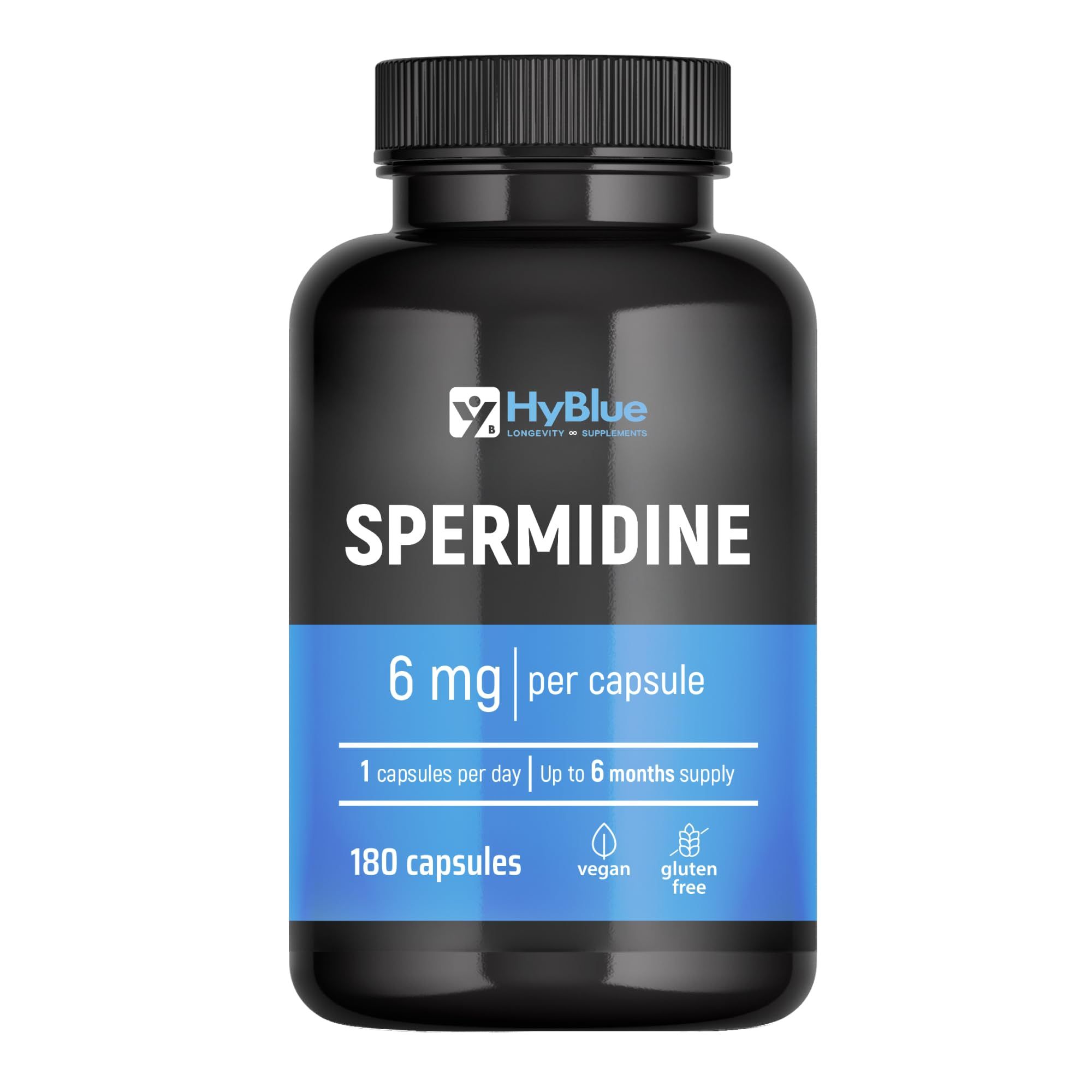HyBlue Spermidina Pura Alto Dosaggio 6 mg