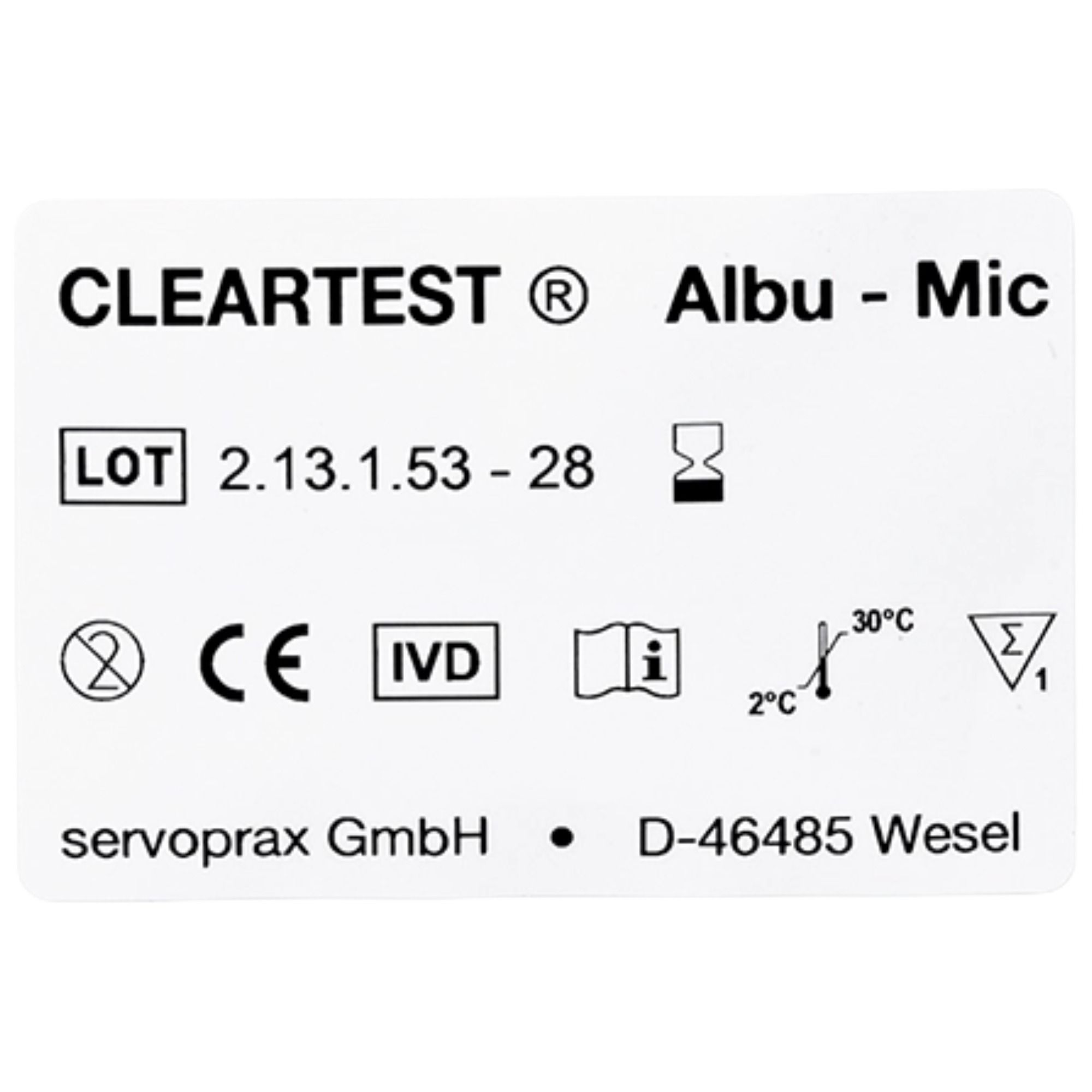 Cleartest Albu-Mic