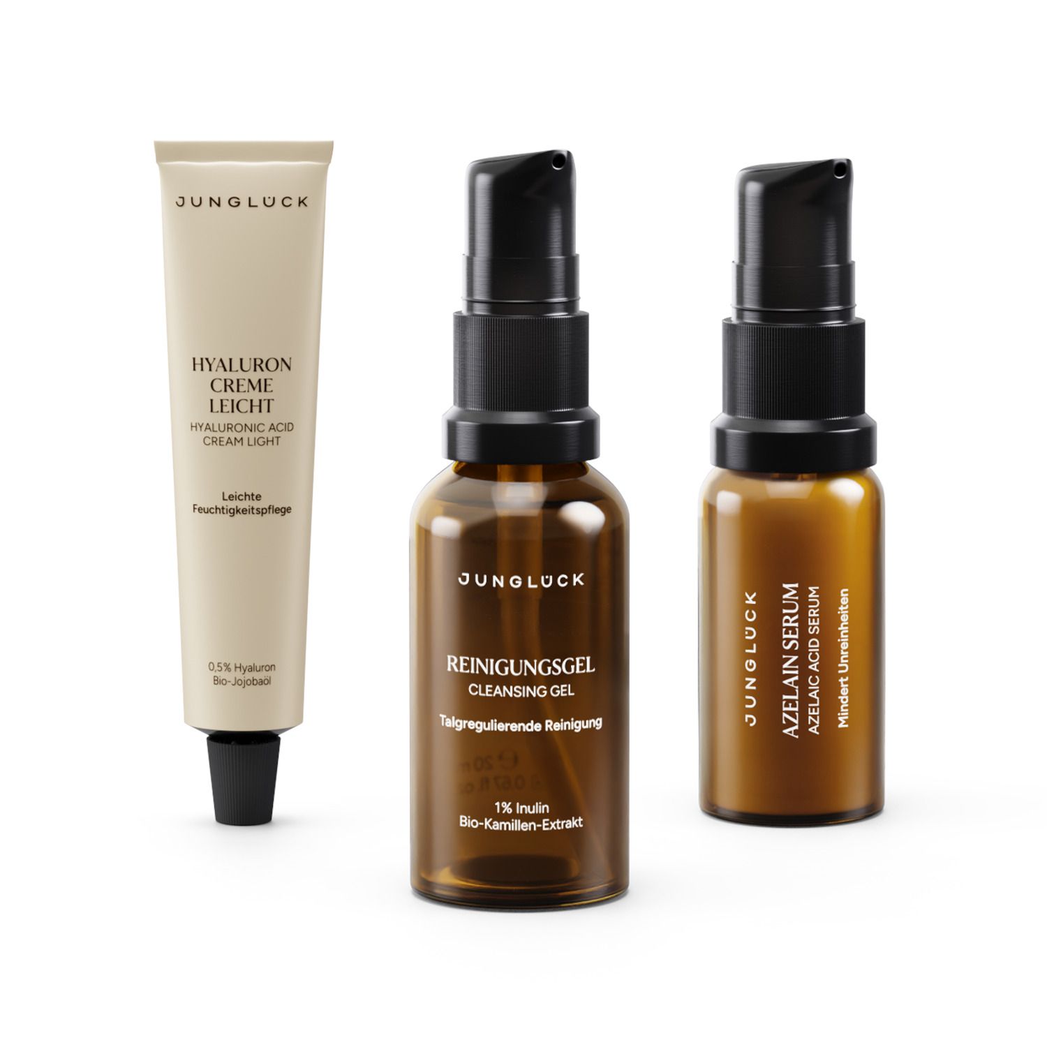 JUNGLÜCK KENNENLERN SET Unreinheiten mindern