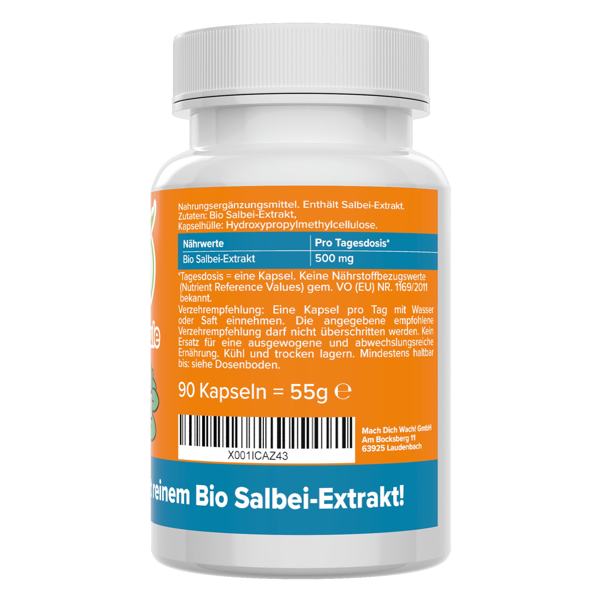 Bio Salbei Kapseln - Vitamineule® 90 St