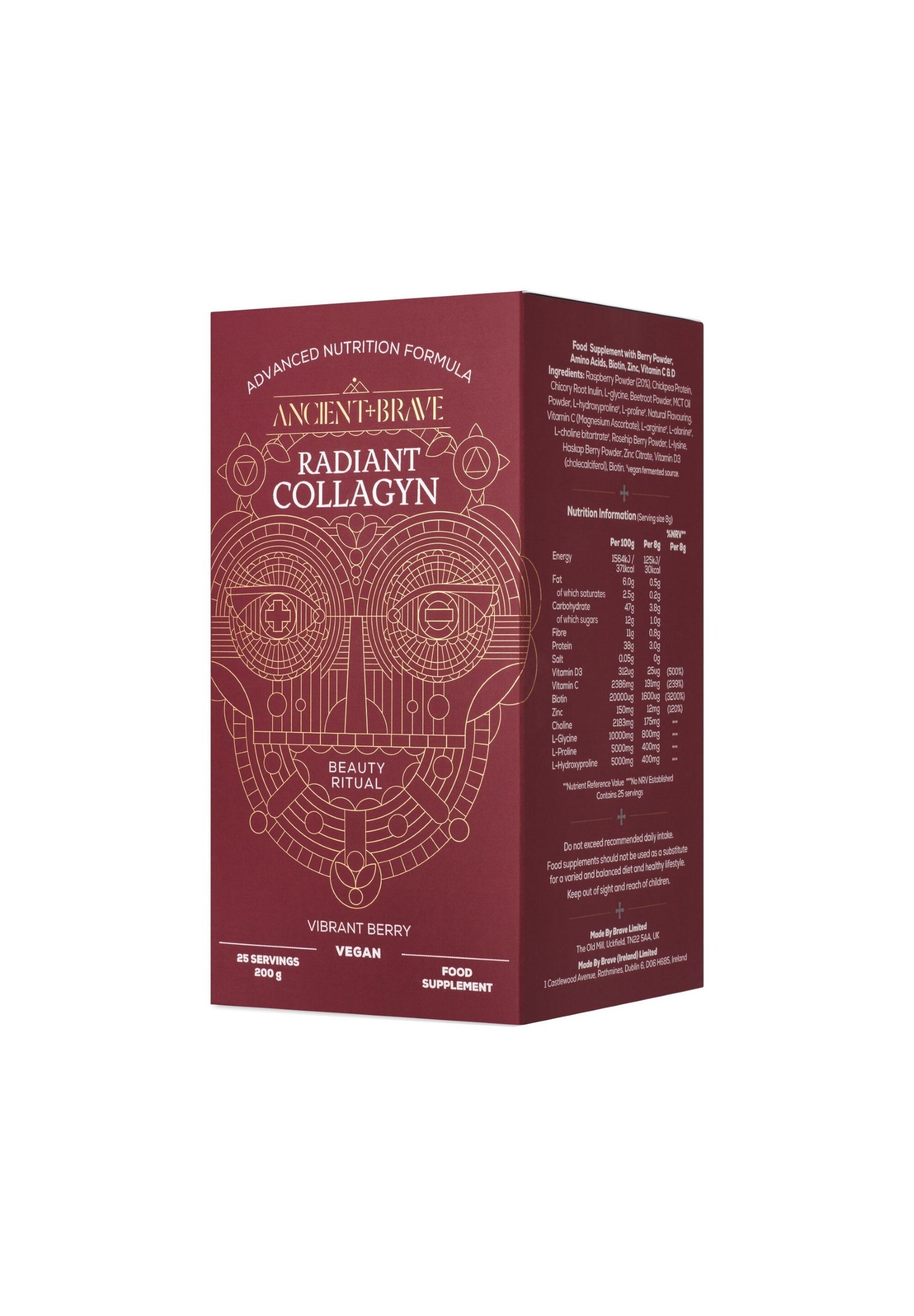 ANCIENT + BRAVE Radiant Collagyn Nahrungsergänzungsmittel