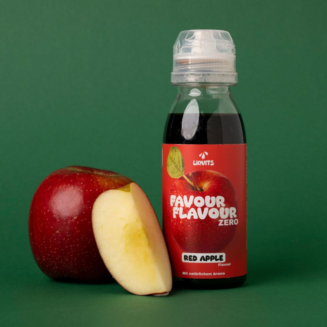 Favour Flavour Red Apple Sirup Zero mit natürlichem Aroma
