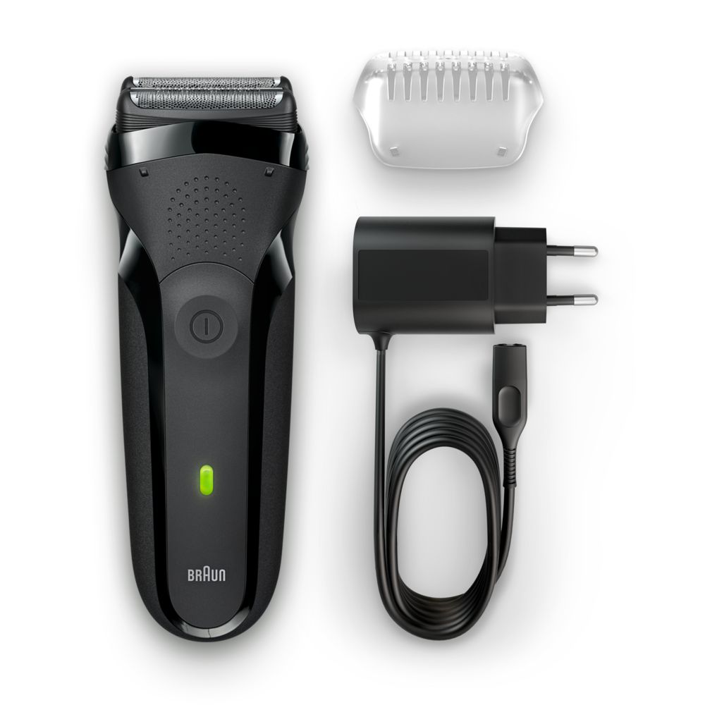 Braun - Elektrischer Rasierer "Series 3 - 300S" in Schwarz