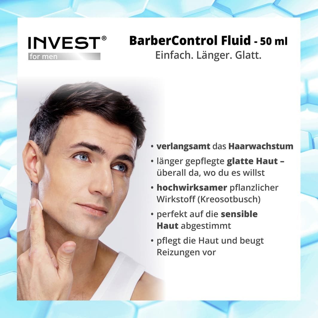 Invest MEN BarberControl Fluid 50 ml Creme