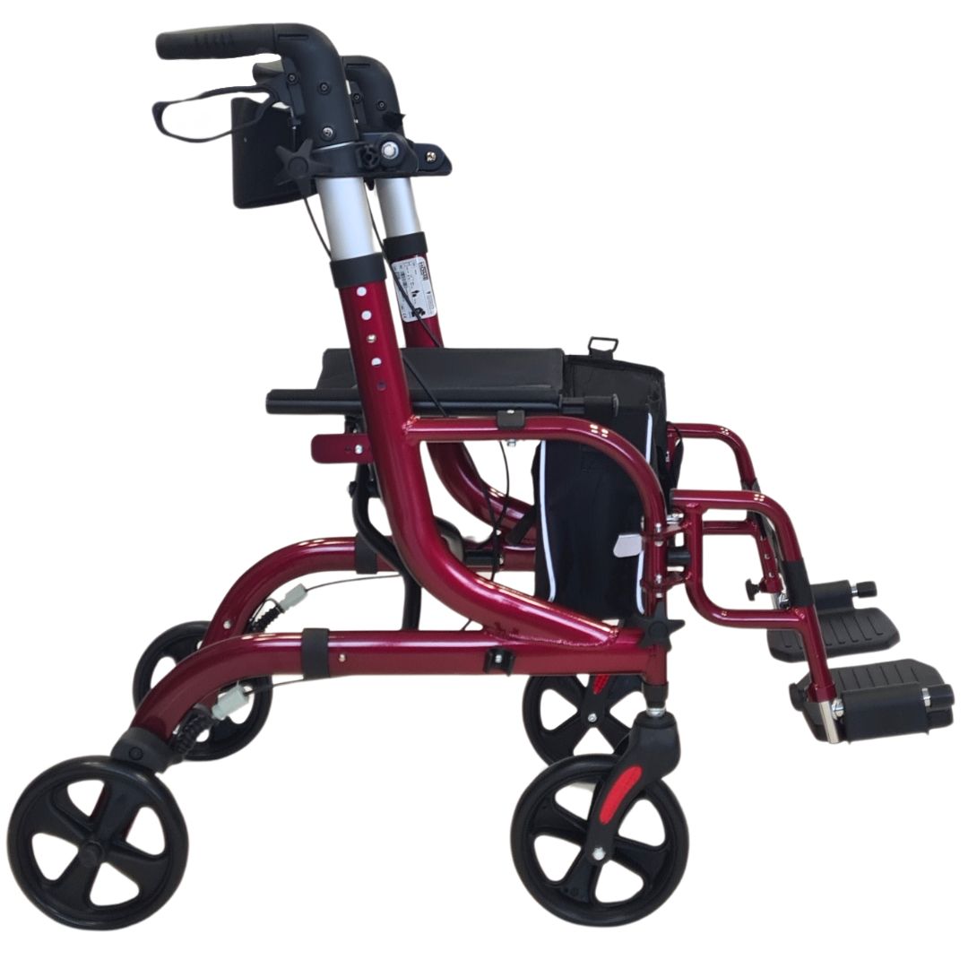 abc HOME | Rollator-Rollstuhl 2in1