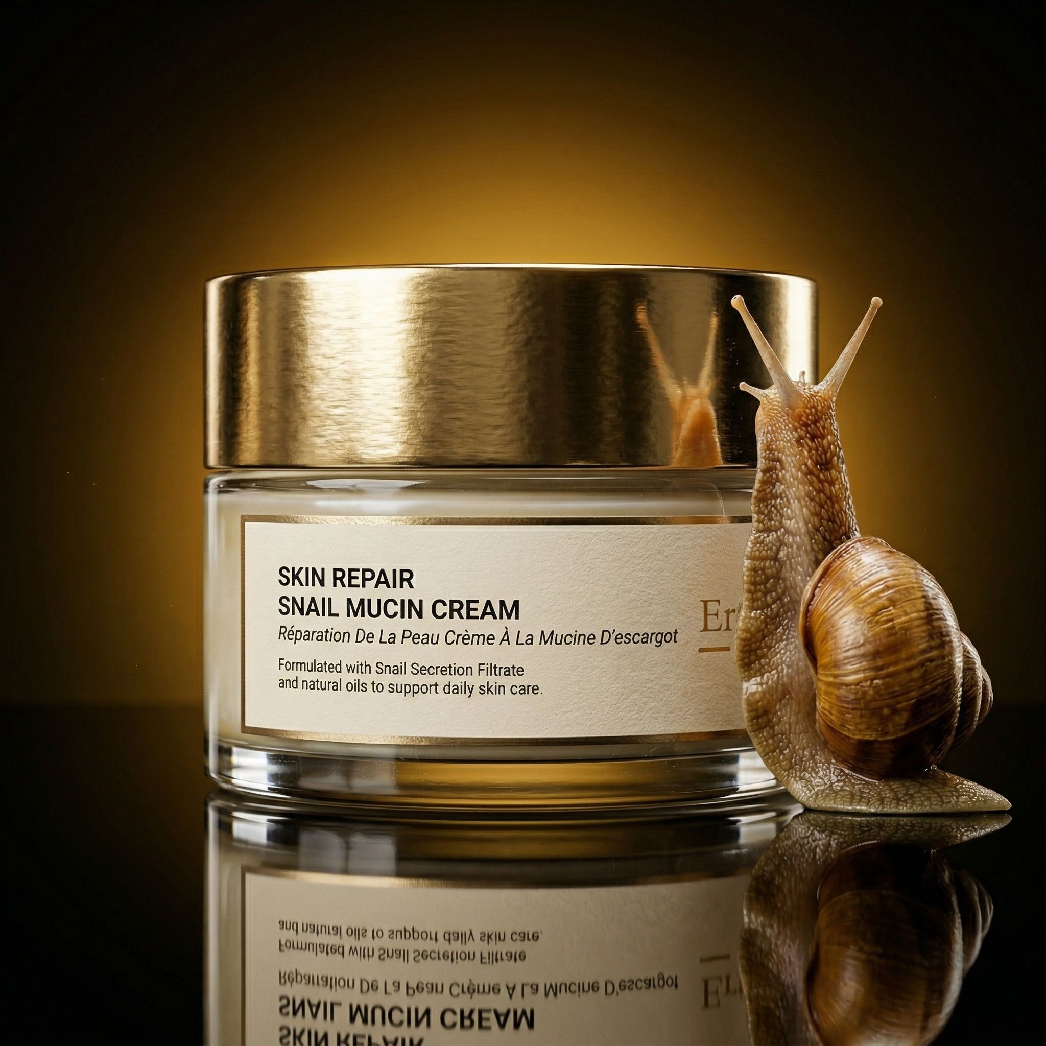 ErthSkin London Hautreparaturcreme mit Schneckenschleim