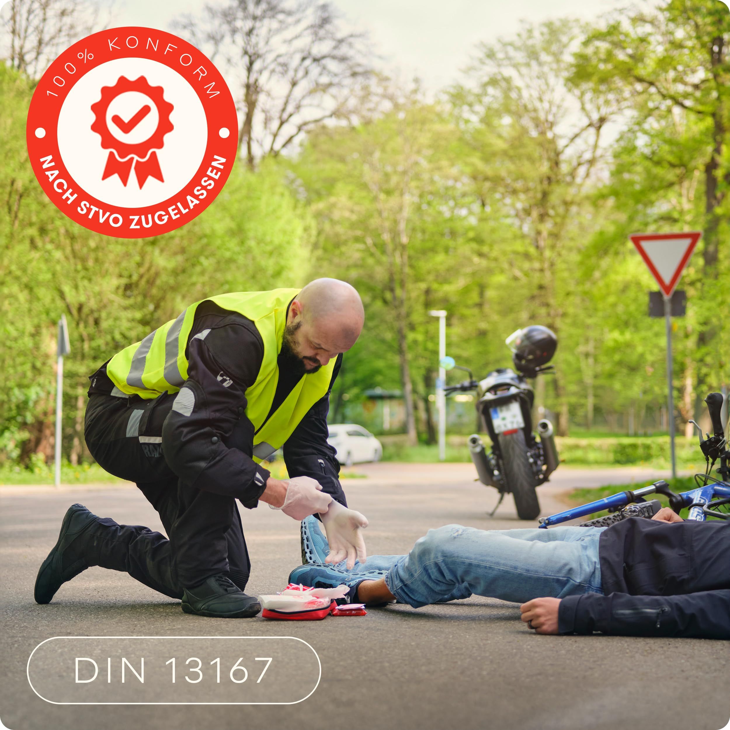 PURAHELP Motorrad Verbandskasten