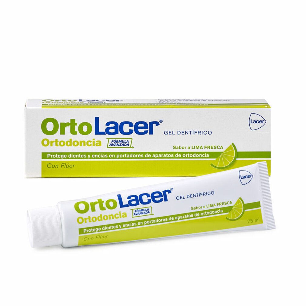 Lacer Ortolacer Zahnpasta Frische Limette
