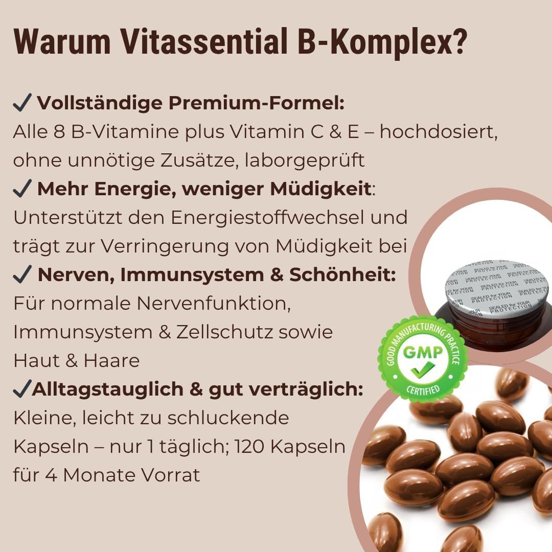 Vitassential Vitamin B Komplex Kapsel