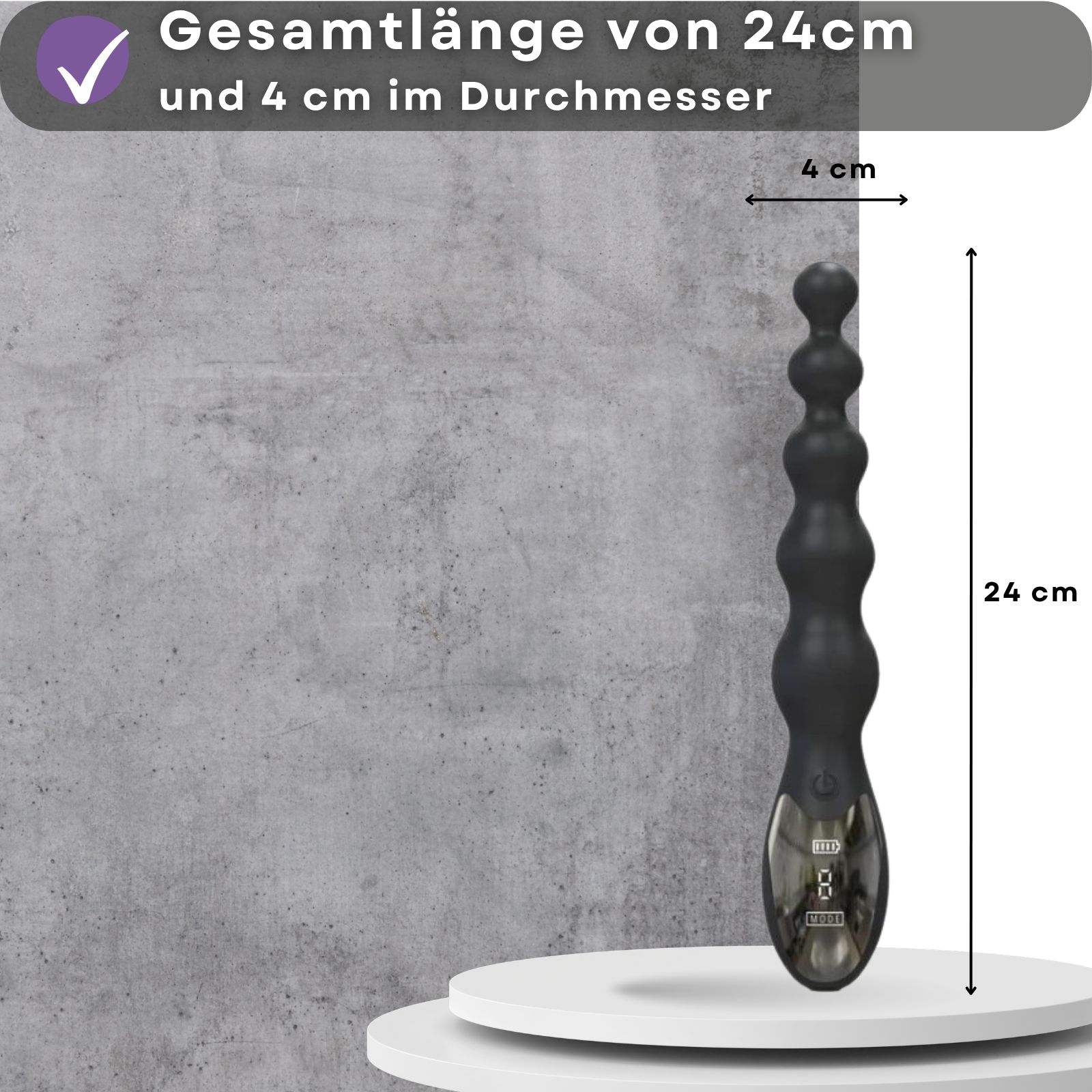 Analvibrator mit Kugeln - Jamie - Lovelyness