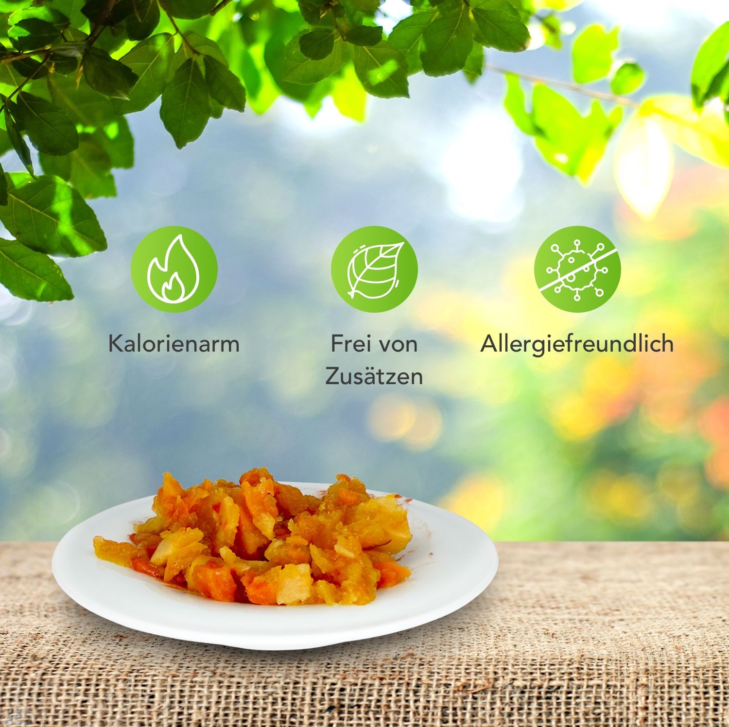 Schecker Nassfutter - 100% Gemüse pur - gelb - rein vegetarisch - Schonkost Diätfutter